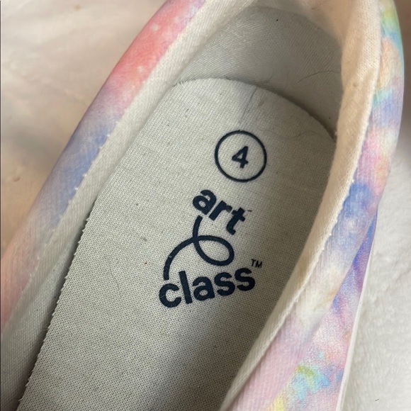 Art Class Pink and Blue Sneakers Vibrant Slip-On Style - Picture 6 of 6